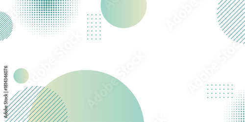 Abstract background with modern and colorful geometric shapes and lines. Minimalist and elegant background concept for brochures, banners, presentations, and certificates. EPS. 7
