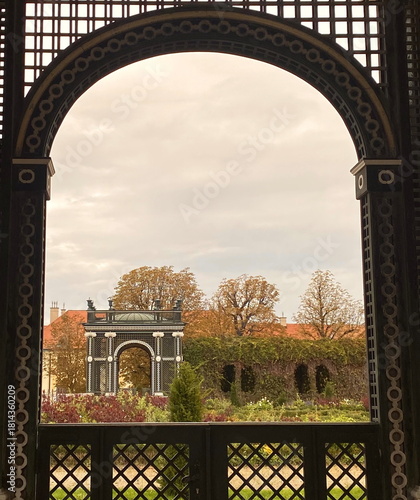 arden view with gazebo surrounded by lush greenery