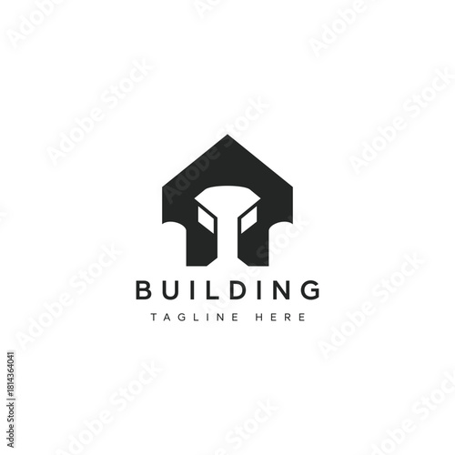 Real estate logo template