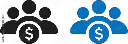 Mutual funds icon. Investment portfolio symbols. Finance and wealth management signs. Banking and asset symbol
