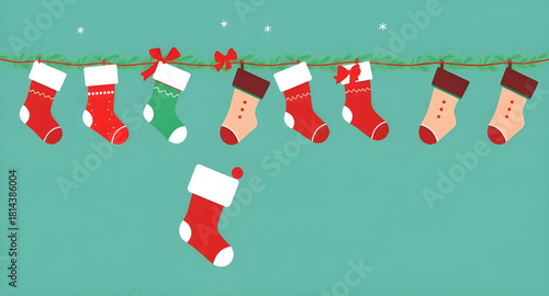 minimal christmas socks background, clean socks design holiday, simple socks winter pattern, modern festive socks background, flat minimal socks design, luxury minimal socks christmas, soft tone socks