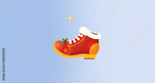 santa cosplay boots, santa party boots, halloween santa boots, stage santa boots, performance santa footwear, mascot santa boots, parade santa costume boots, event santa boots, photoshoot santa footwe