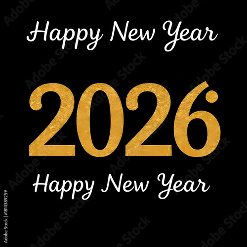 2026, golden, new, happy, year, elegant, festive, decorative, metallic, glitter, luxurious, glow, shiny, polished, premium, goldleaf, shimmer, gleam, illumination, spark, design, creative, modern, cla