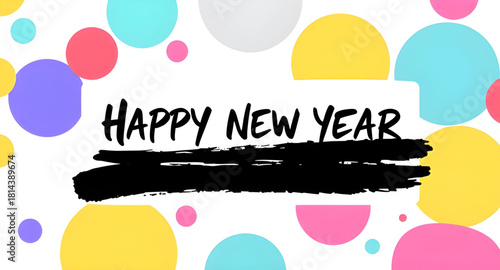 new, year, silhouette, text, outline, shadow, black, bold, simple, clean, stylish, elegant, modern, digital, vector, lettering, typography, festive, greeting, holiday, celebration, design, message, ph