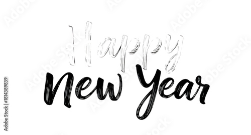 new, year, silhouette, text, minimal, modern, clean, sharp, bold, elegant, typography, lettering, outline, shadow, design, message, greeting, celebration, holiday, festive, creative, contemporary, dec