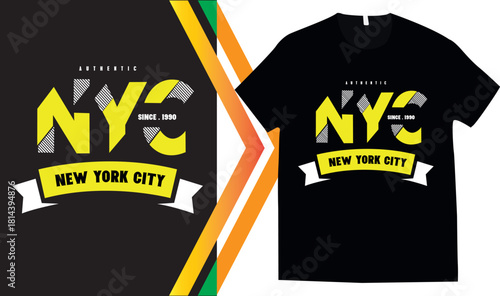 Urban style graphic design NYC abstract illustration for t shirt, hoodie, typography t shirt design, authentic urban style streetwear design.
