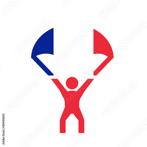 France  Paragliding In Icon