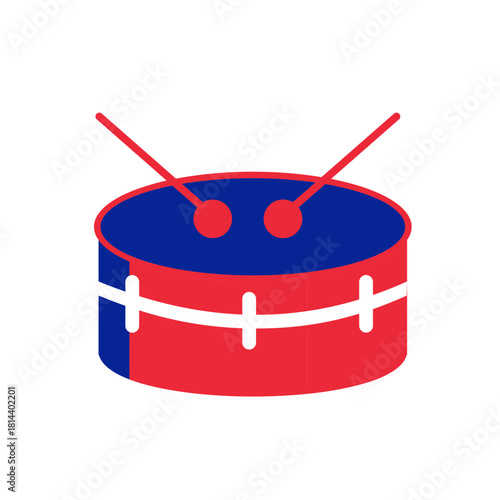 France  Drum Snare In Icon