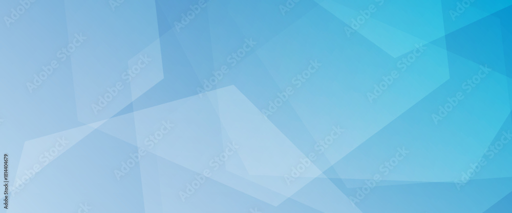 Fototapeta premium Blue color background abstract art vector. light blue abstract background.