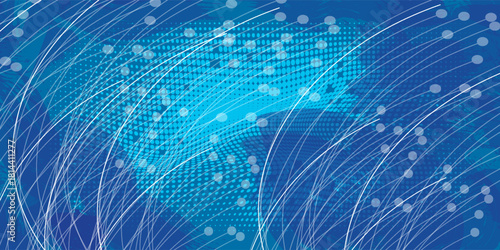 News corporate background blue.Abstract business concept vector 10.