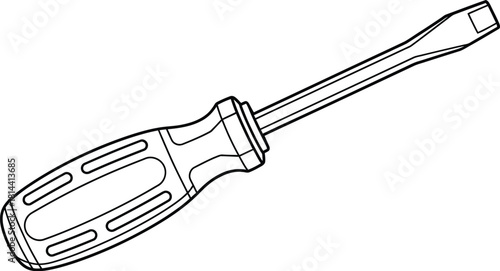 Screwdriver vector illustration icon
