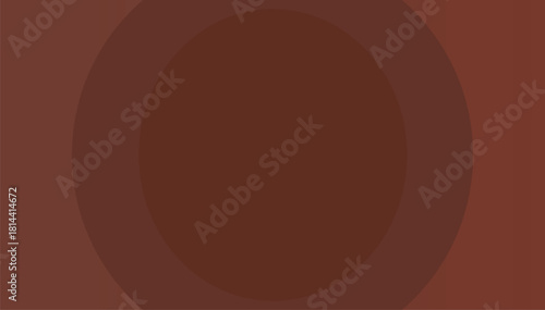 Brown coffee beans texture pattern background with a vector illustration of a chocolate Easter egg and green circles design