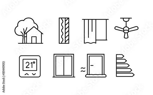 Smart home essentials: climate control and energy efficient features in minimalist design