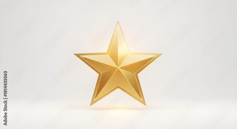 Fototapeta premium Star icon.