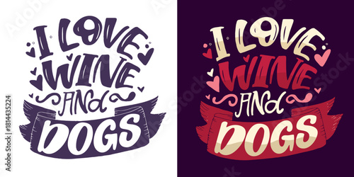 Funny hand drawn doodle lettering quote about pet lovers. Lettering for t-shirt design, mug print, bag print, clothes fashion. 100% hand drawn vector image.