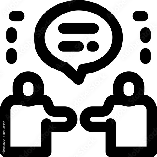 introduce line icon. Clean and minimalist vector icon for websites, mobile apps, presentations, and logos. Fully scalable and customizable for any project.