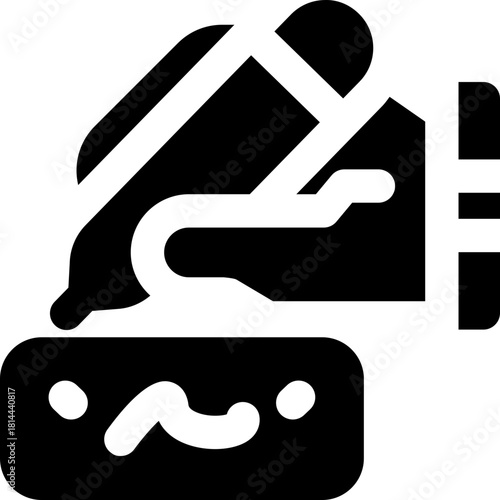 signature glyph icon. Strong and solid vector icon for websites, mobile interfaces, presentations, and visual branding. High quality and easy to edit.