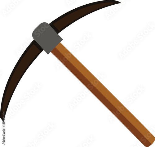 axe isolated on white