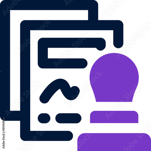 validation duotone icon. Sleek and modern vector icon for websites, mobile apps, marketing materials, and corporate design. Fully scalable and ready to use.