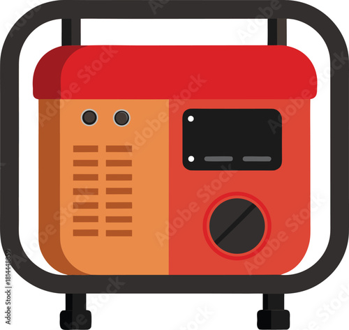 retro radio vector illustration