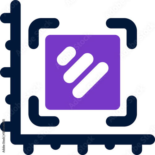 measurement duotone icon. Sleek and modern vector icon for websites, mobile apps, marketing materials, and corporate design. Fully scalable and ready to use.