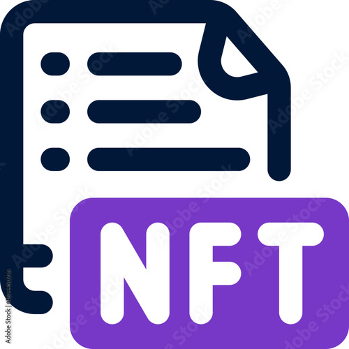 smart contract duotone icon. Sleek and modern vector icon for websites, mobile apps, marketing materials, and corporate design. Fully scalable and ready to use.