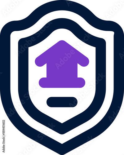 insurance duotone icon. Sleek and modern vector icon for websites, mobile apps, marketing materials, and corporate design. Fully scalable and ready to use.