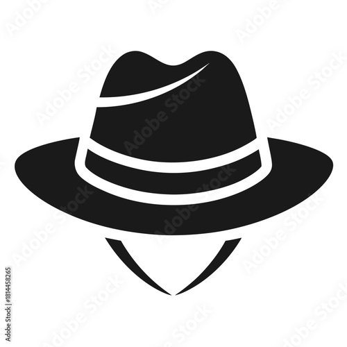 black hat with a hat