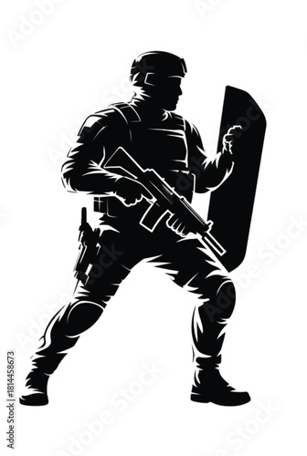 Shield Operator Soldier