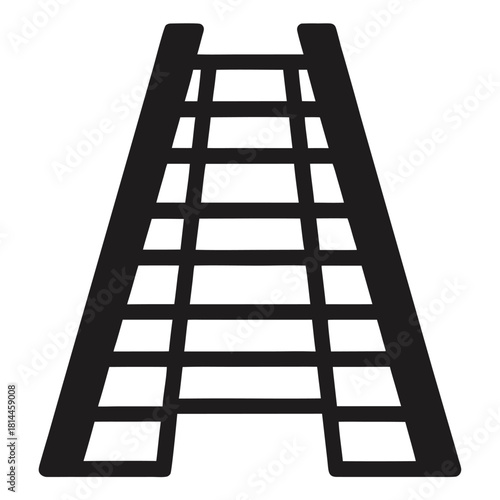 old wooden ladder