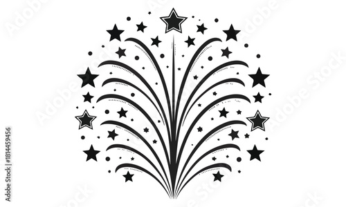 Fireworks Clipart Collection – Colorful Rockets, Party Poppers & Celebration Designs