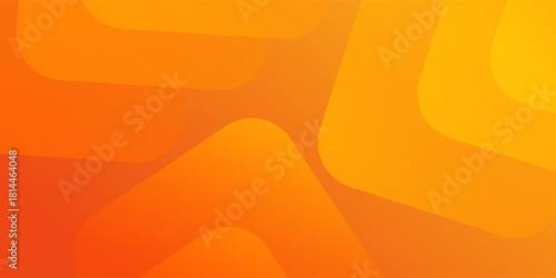 Abstract orange and yellow geometric background. Modern concept for graphic design, background, web design, poster, banner, book, slideshow. Vector illustration