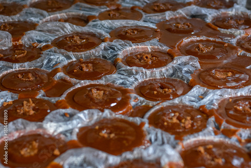 Final Stage: Artisanal Jaggery Production with Crystallizing Molasses