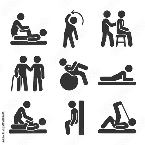 Physical therapy exercises: illustrated guide to rehabilitation techniques.