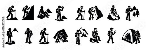 Isometric Mountain Icons