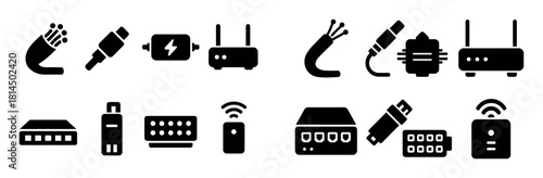 Fiber Optic Icons