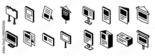 Advertising Icons Grid
