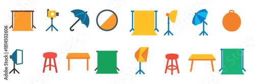 Studio Equipment Icons