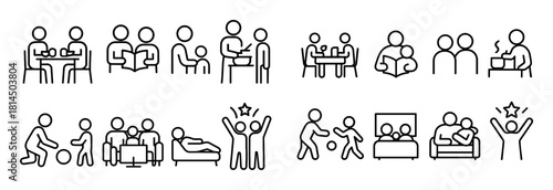 Family Comfort Icons