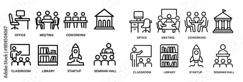 Minimalist Business Icons