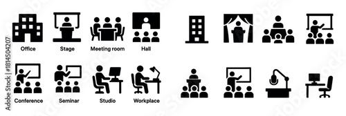 Workplace Icon Grid