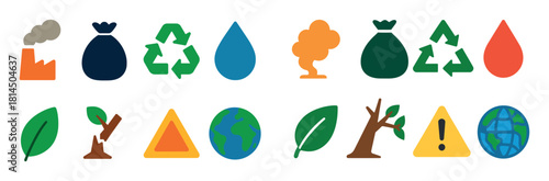 Environmental Impact Icons