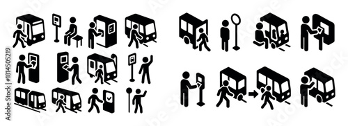 Isometric Transport Icons
