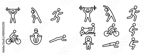 Gym Activity Icons