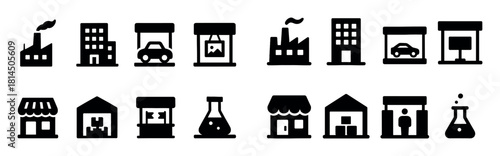 Industrial Icons Grid