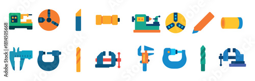 Lathe Work Icons