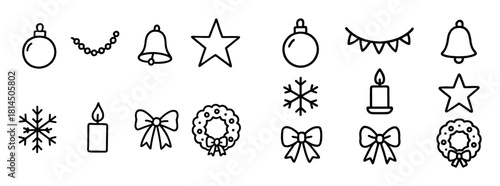 Christmas Doodle Icons