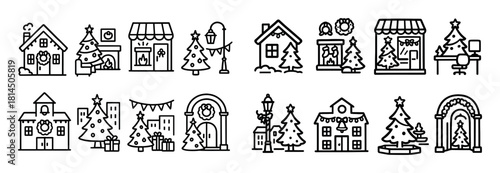 Christmas Doodle Icons