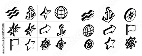 Cargo Ship Icons