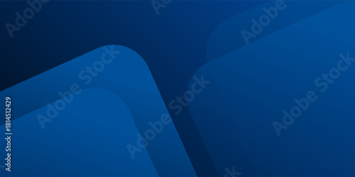 Abstract blue geometric background. Dynamic shapes composition. Cool background design for posters. Vector background.